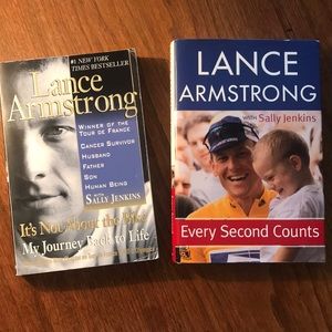 FREE with purchase * 2 books by Lance Armstrong